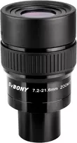 Svbony Sv191 priartinantis teleskopo okuliaras 1,25 colio, 7,2–21,6 mm parfokalinis teleskopo lęšis, plataus kampo fmc teleskopo lęšis, astronominiai priedai mėnuliui, planetoms, ūkams, žvaigždžių spiečiams