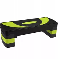 Homcom Aerobikos stepp platforma, reguliuojamas aukštis 10/15/20 cm, žalia