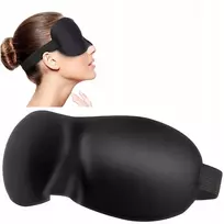 3d miego kaukė, akių raištis, blokuojantis 99% šviesos, reguliuojamas