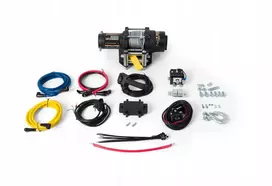 Greita elektrinė Atv gervė 12v Kangaroo Winch K3500xp 140:1 plieno lynas Ip68 Sport