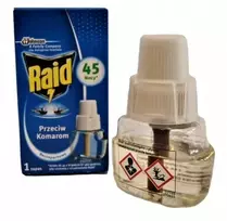 Papildymas priemonei nuo uodų Raid