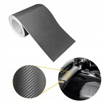 Grafito spalvos 3d carbon automobilio salono apdailos plėvelė kėbului 20x500cm