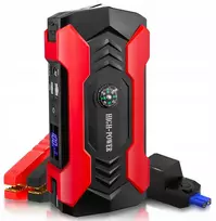 Powerbank jump starter paleidėjas 28000 mah automobiliui + gnybtai laidai