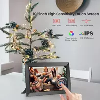 Frameo Skaitmeninis nuotraukų rėmelis Wifi 10.1" Ips lietimui jautrus, 32gb