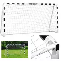 Hudora stadionas futbolo vartai 300x160cm vamzdžiai 60