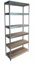 Metalinis lentynų stelažas rūsiui 220x100x50 6 lentynos 175kg