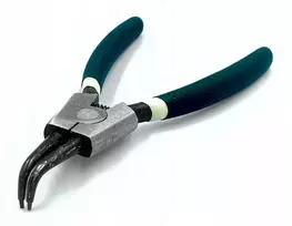 Rockforce išoriniai lenkti segtuvų žiedų replės, atlenktos 140 mm 90°