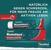 Himalaya Rumalaya raminantis gelis, greitai veikiantis masažo gelis atnaujintai gyvybingumui, 50 g