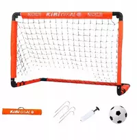 Nešiojami sulankstomi futbolo vartai + kamuolys / treniruočių įranga