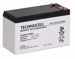 Akumuliatorius Baterija Agm Vrla Technocell Tcl Tcl9-12 Tcl9 12v 9ah Apc Rbc Ups