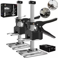 Xclifes Arm Tool Lifter, 2 vnt. darbo jėgą taupantis sienų plytelių rūšiuotuvas, daugiafunkcis aukščio reguliavimas, kėlimo įrenginys, durų panelė, kėlimo lenta, keltuvas, darbo jėgą taupantis įrankis vyrams