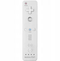 Iris Wii Remote Plus Wiilot Wii pultelis kompiuteriui, skirtas Dolphin emuliatoriui, baltas