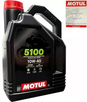 Motul 5100 4t 10w40 Ester Ma2 4l variklio alyva motociklams