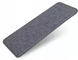 Mr. Carpet kiliminės pakopos laiptams, medinės, neslystančios, pilkos