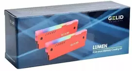Pagrindinė plokštė Gelid Solutions Gelid Lumen Rgb Raudona aušintuvas Ram atminties
