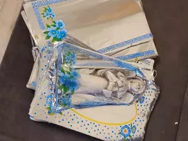 Celofaniniai maišeliai su raštu Mega Akcija 200 Vnt 20 cm x 35 cm Pigiai