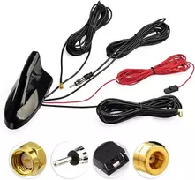 Eightwood Automobilio Dab/dab+ Antena su Stiprintuvu ir Gps