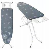 Didelė patogi lyginimo lenta 120x38, sulankstoma, stabili, su laikikliu lygintuvui