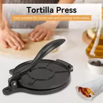 Cyrank tortilijų gaminimo aparatas, 16 cm., juodas