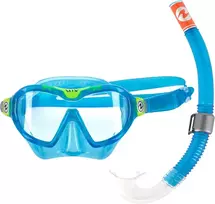 Aqualung Combo Mix nardymo kaukė + vamzdelis nardymui, vandens sportui ir paviršiniam nardymui vaikams nuo 4 metų su uv apsauga