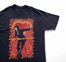 Vintage 1993 Pat Benatar Gravity039s Rainbow Tour Black All Size Shirt AG2427 XXXL brown