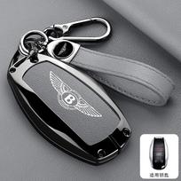 Car Smart Key Fob Case Cover Protector Shell for New Bentley Flying Spur Continental GT Bentayga Mulsanne Key HolderBagShellClip CL7