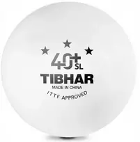 Tibhar 40+ Sl *** 1 vnt. stalo teniso kamuoliukas Ping Pong turnyrinis
