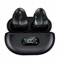 Belaidės ausinės r15, open-ear, sportinio modelio ausies segtukas