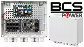 Poe switch'as Bcs-ip8gb/su/e-s / 8 prievadų Ip kameroms