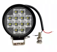 Lempа 12 x led cree apvali su jungikliu. Priekabos, kėbulo apšvietimas.