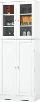Virtuvės spintelė, 60x31.5x161.5 cm, balta