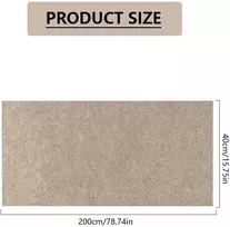 Zoydp 200 x 40 cm kačių draskymo kilimėlis, lipnus, kačių siena, pasidaryk pats draskymo kilimėlis, kačių siena, pjaustoma draskymo siena katėms, apsauga nuo draskymo sofai, baldams, kušetei, durims, chaki