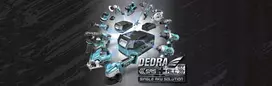 Dedra 43 cm Ded7197v akumuliatorinė vejapjovė