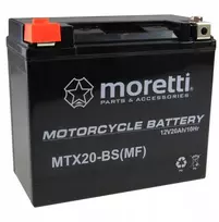 Boxer Moretti Gelinis Agm akumuliatorius 12v 20ah 270a Mtx20-bs Ytx20 Wtx20 Harley Davidson
