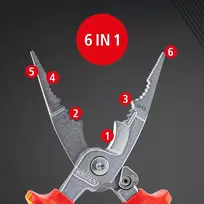 Knipex Elektroinstaliacinės replės 13 96 200