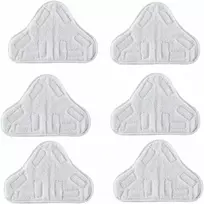 H2O MOP X5 Balti garų šluostės antgaliai 6 vnt. For H2o X5