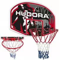 Hudora chicago krepšinio rinkinys lauke tinklelis lankas lenta plastikas 90x60cm