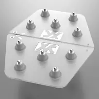 Xcman neslystantis snowboard spike stomp pad