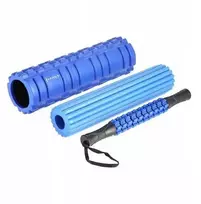 HMS Masažinis volelis su iškilimais 3in1 rolleris masažinis strypas komplektas įvairūs voleliai