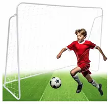Futbolo vartai metaliniai su tinklu dideli