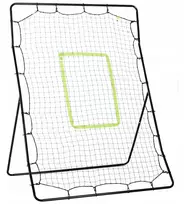 Homcom futbolo treniruočių atšokimo vartai, futbolo treniruoklis, rėmas 174x123x90