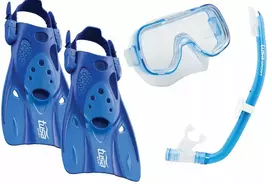 Tusa Mini Kleio rinkinys: kaukė, vamzdelis, plaukmenys S 28-35