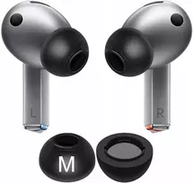 Ausinės MKF kQamil Atminties putų antgaliai Samsung Galaxy Buds 3 Pro, M, 2 vnt.