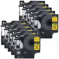 Juosta Dymo D1 45018 12mm S0720580 rinkinys 10 vnt.