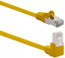 Šakotuvas 1attack.de Cat.6 tinklo kabelis (sftp Pimf) 1000mbit/s Rj 45, 90 laipsnių kampo jungtis, suderinama su Cat5 Cat5e Cat6 Cat6a Cat7 Cat7a Cat8