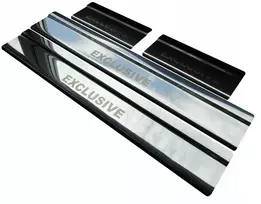 Sl пороги chrom Lexus Nx 2014-