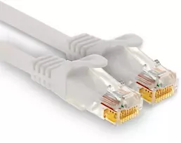 Šakotuvas Cat 7 Ethernet kabelis 25m, 10Gb/s, baltas