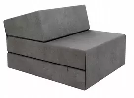 Fdm fotelis-lova trinity, išlankstomas čiužinys-sofa Sara 70x200 cm x 14 cm