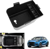 Gafat, suderinama su ford puma/fiesta mk8 2017-2024 centrinės konsolės dėžute, puma st fiesta st mk8 porankio organizatoriaus dėklas, daiktadėžė, puma priedai