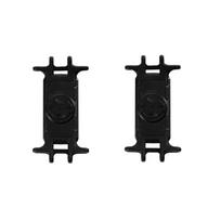 1Pc For Sram Garmin Bicycle Mobile Holder Bike Phone Holder Mount Bicycle Phone Mobile Silicone Holder Motorcycle Shockproof black